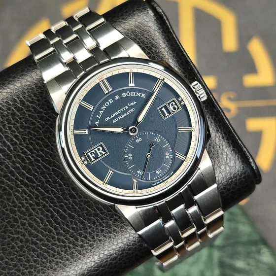 A. LANGE & SOHNE ODYSSEUS 363.179 40.5 毫米不锈钢蓝色表盘日期